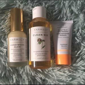 Farmacy Honeymoon Glow+Farmacy Clean Bee Cleanser